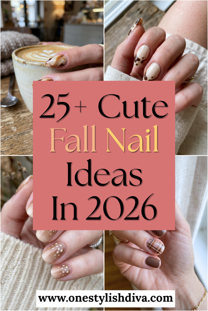 30 Cute Fall Nail Ideas for 2026 That Are Worth Copying cute fall nail ideas
