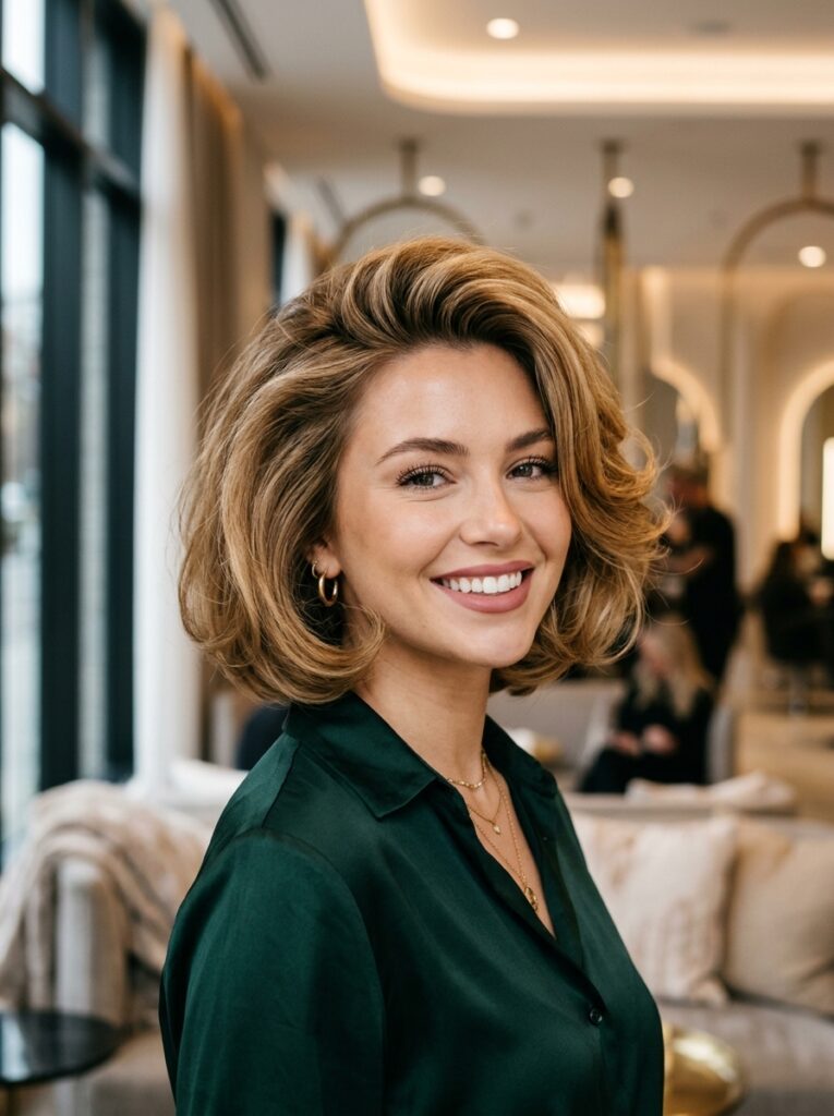 airwave bob with blowout volume