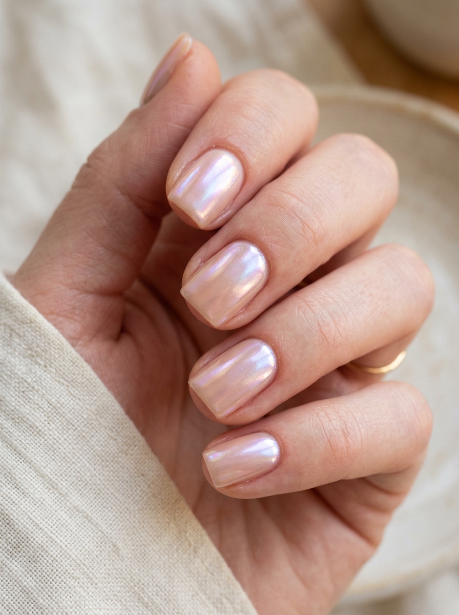 nails with pearlescent chrome fi… 202607241650