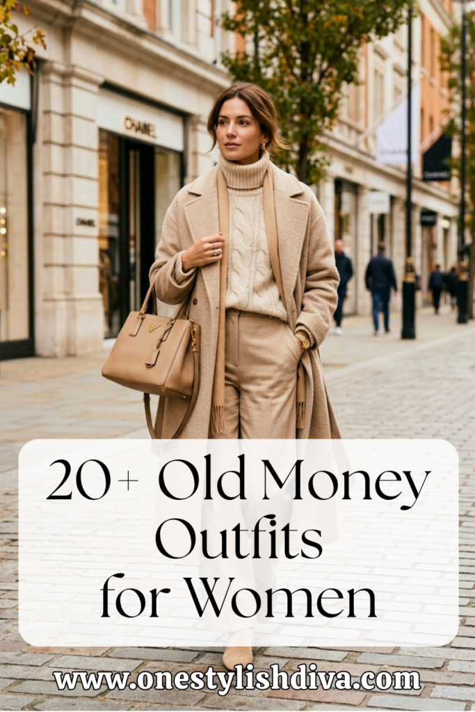 Old money outfits for women