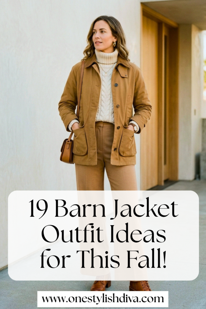 19 Barn Jacket Outfit Ideas That Nail the Fall Aesthetic barn jacket outfit ideas pin