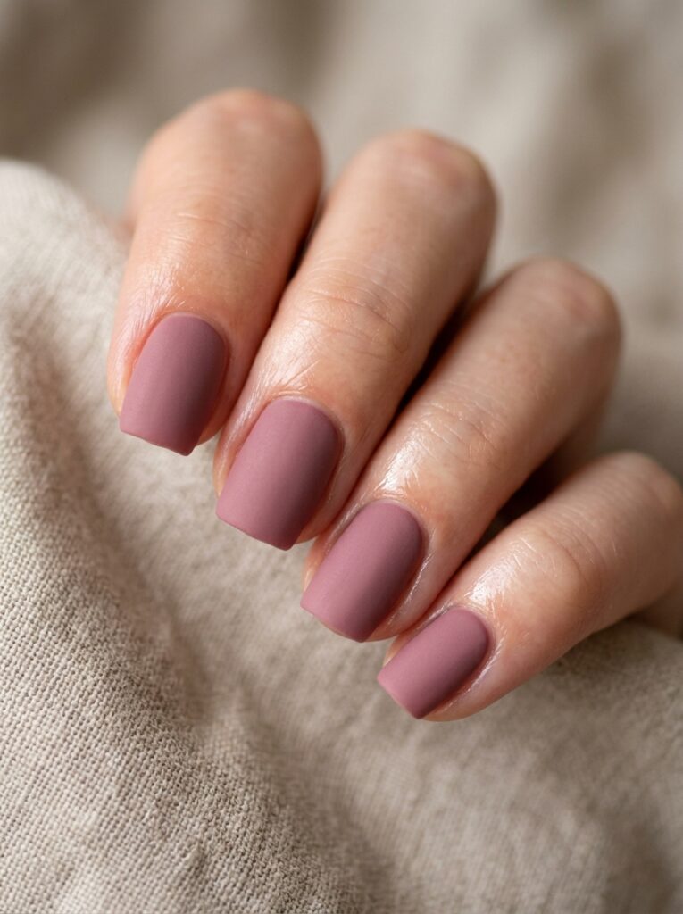 20 Short Square Nail Ideas That Prove Short Is the New Long matte finish short square nails