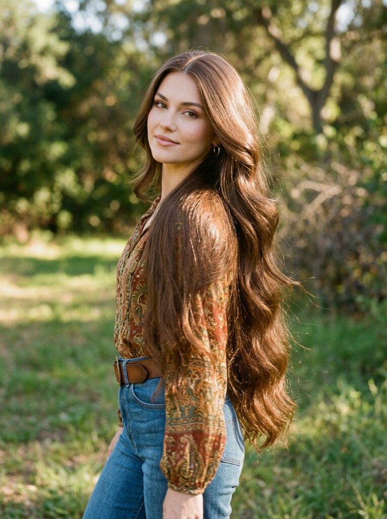 18 Fall Haircut Trends for 2026 Worth Showing Your Stylist waist length hair flowing vertical 202607191138