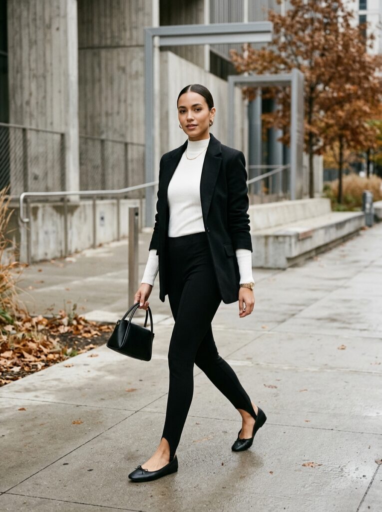 woman wearing black pants white 202607140004