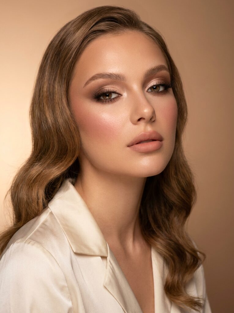 Soft Glam Makeup Tutorial: Get the Look in 8 Easy Steps woman wearing soft glam makeup 202607220054