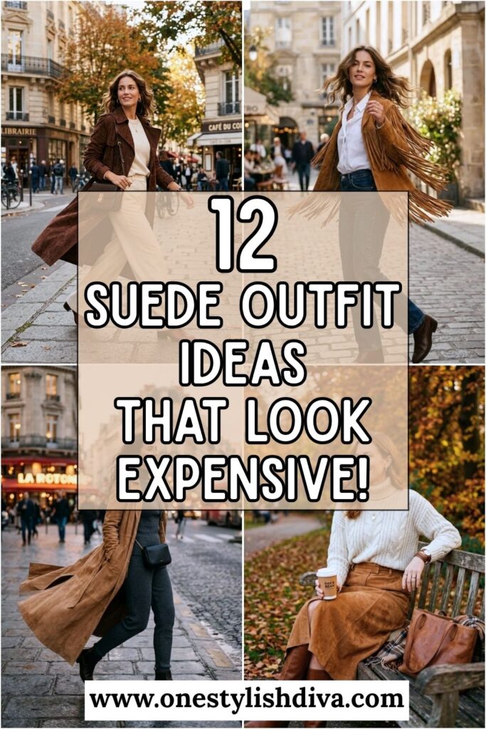suede outfit ideas pin