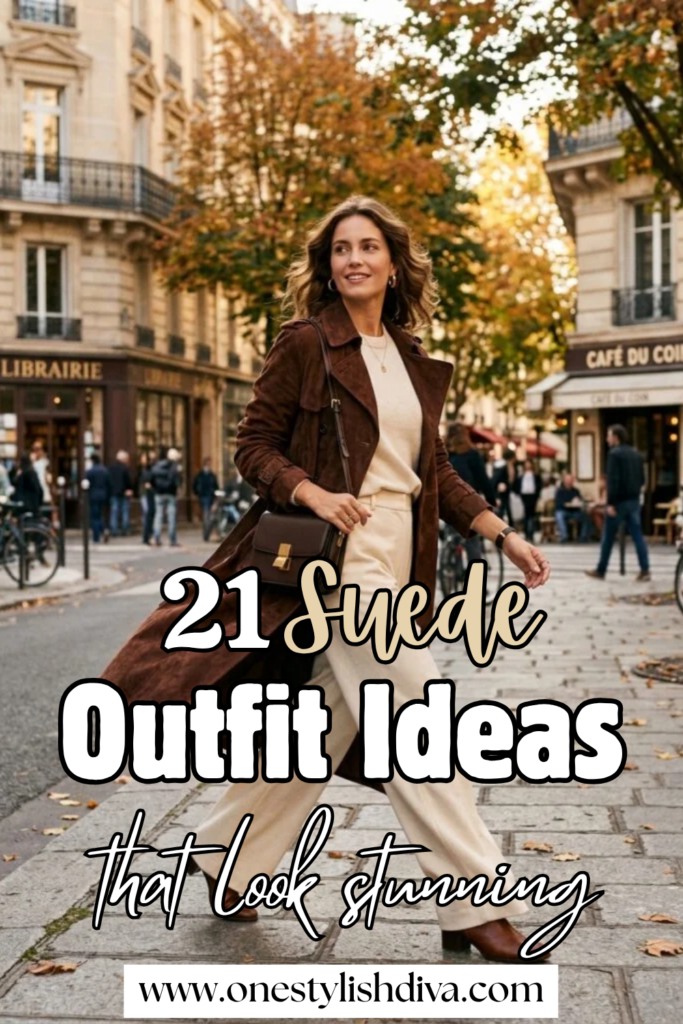 suede outfit ideas pin