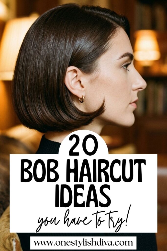 bob haircut ideas pin