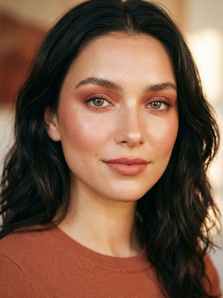 monochrome makeup one shade eyes cheeks lips