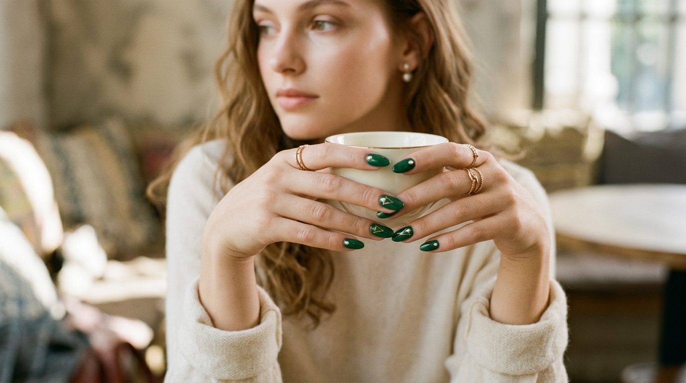 pretty woman nails editorial photography