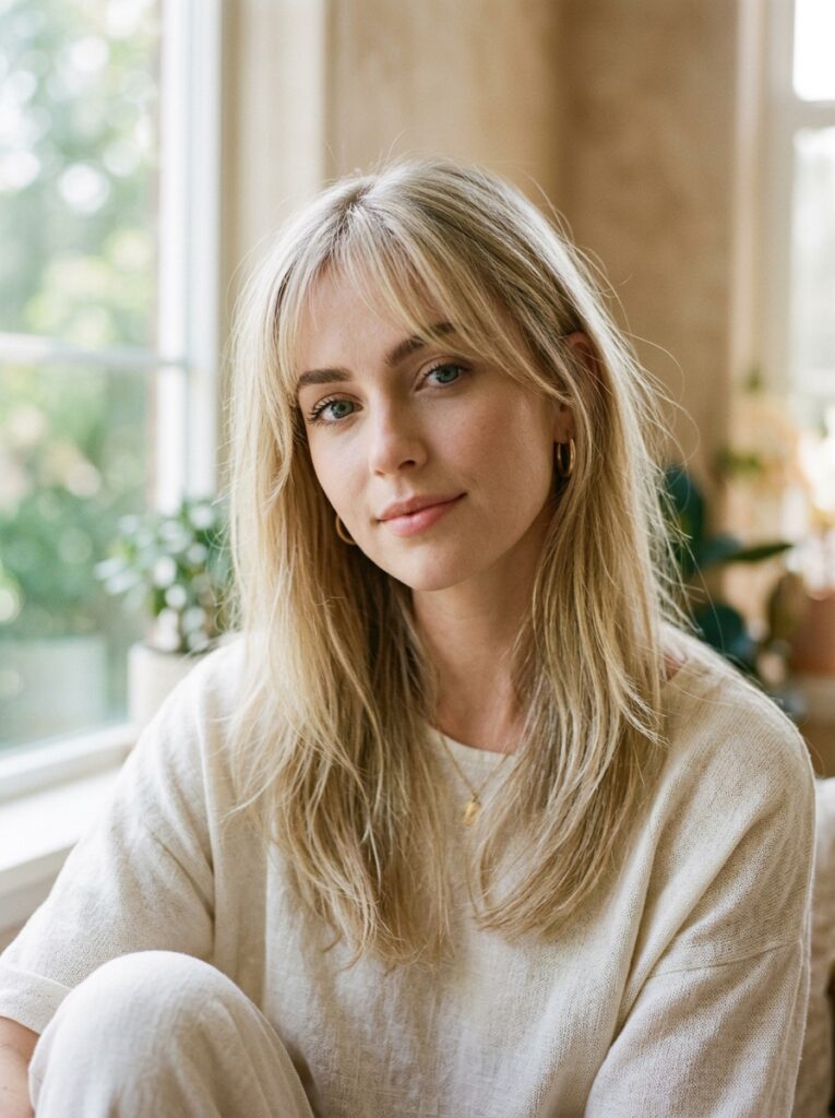 wispy curtain bangs for fine hair