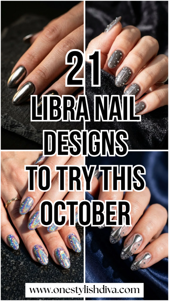 libra nail designs pin