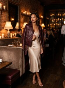 21 Stylish Ways to Wear a Red Leather Jacket